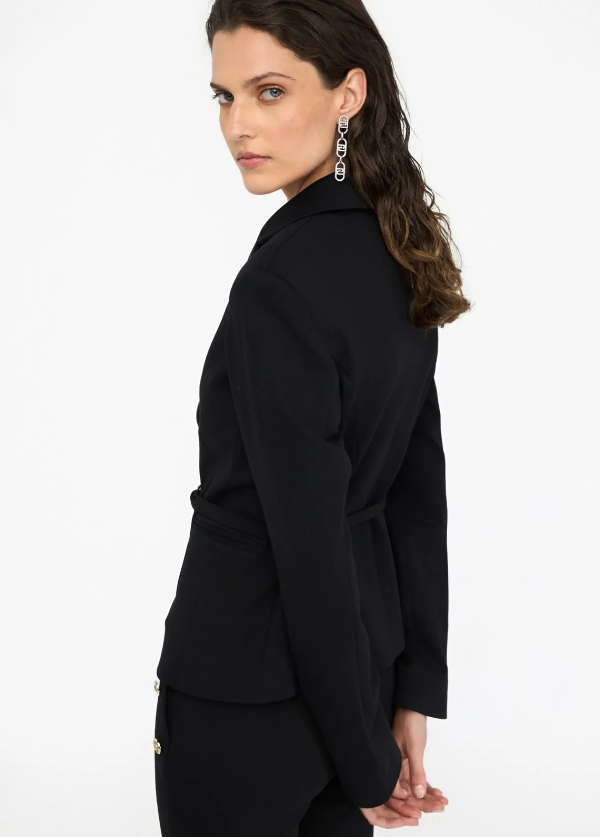 Liu Jo Veste avec ceinture logotée|Femme Vestes