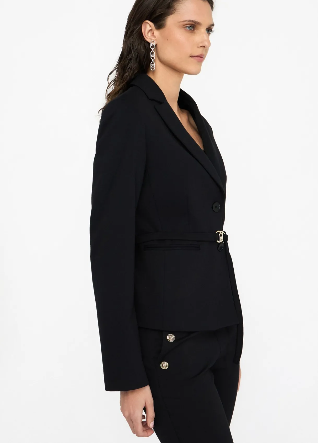 Liu Jo Veste avec ceinture logotée|Femme Vestes