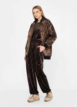 Liu Jo Veste avec imprimé animalier en nylon|Femme Manteaux|Vêtements De Sport