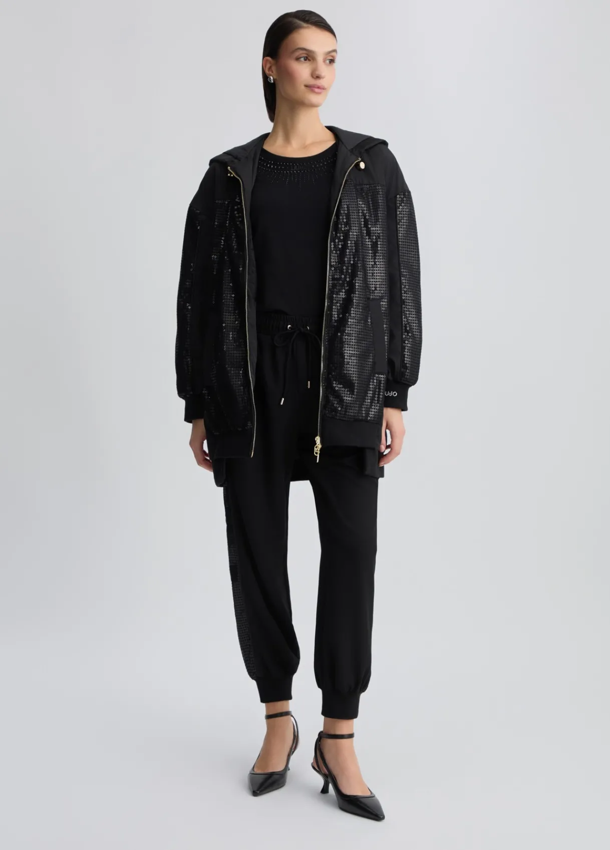Liu Jo Veste avec paillettes|Femme Manteaux