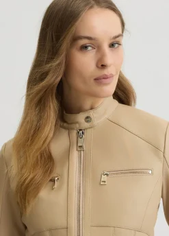 Liu Jo Veste biker en cuir|Femme Vestes