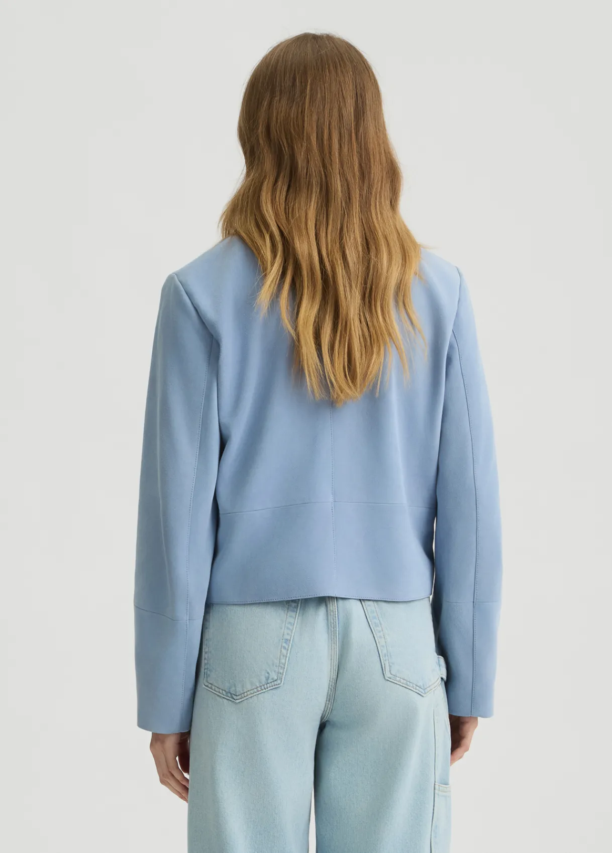 Liu Jo Veste boxy en daim|Femme Vestes