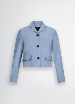 Liu Jo Veste boxy en daim|Femme Vestes