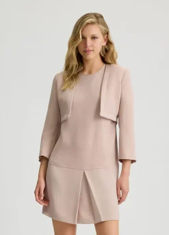 Liu Jo Veste cropped en envers satin|Femme Vestes|Cérémonie