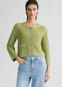 Liu Jo Veste en bouclette|Femme Mailles|Vestes