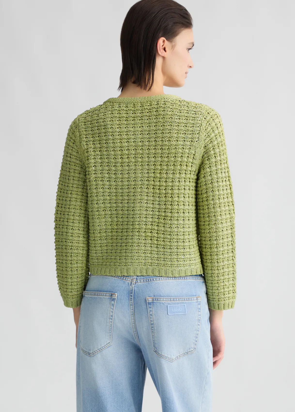 Liu Jo Veste en bouclette|Femme Mailles|Vestes