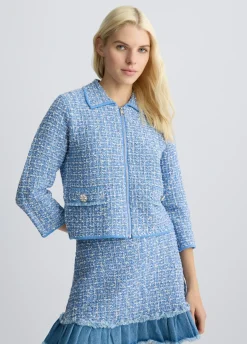 Liu Jo Veste en bouclette|Femme Mailles|Vestes