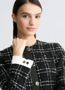 Liu Jo Veste en bouclette Lurex®|Femme Vestes|Tailleurs