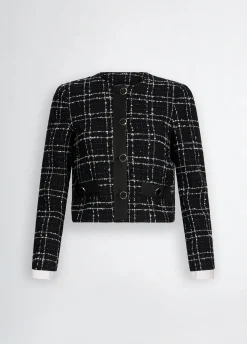 Liu Jo Veste en bouclette Lurex®|Femme Vestes|Tailleurs
