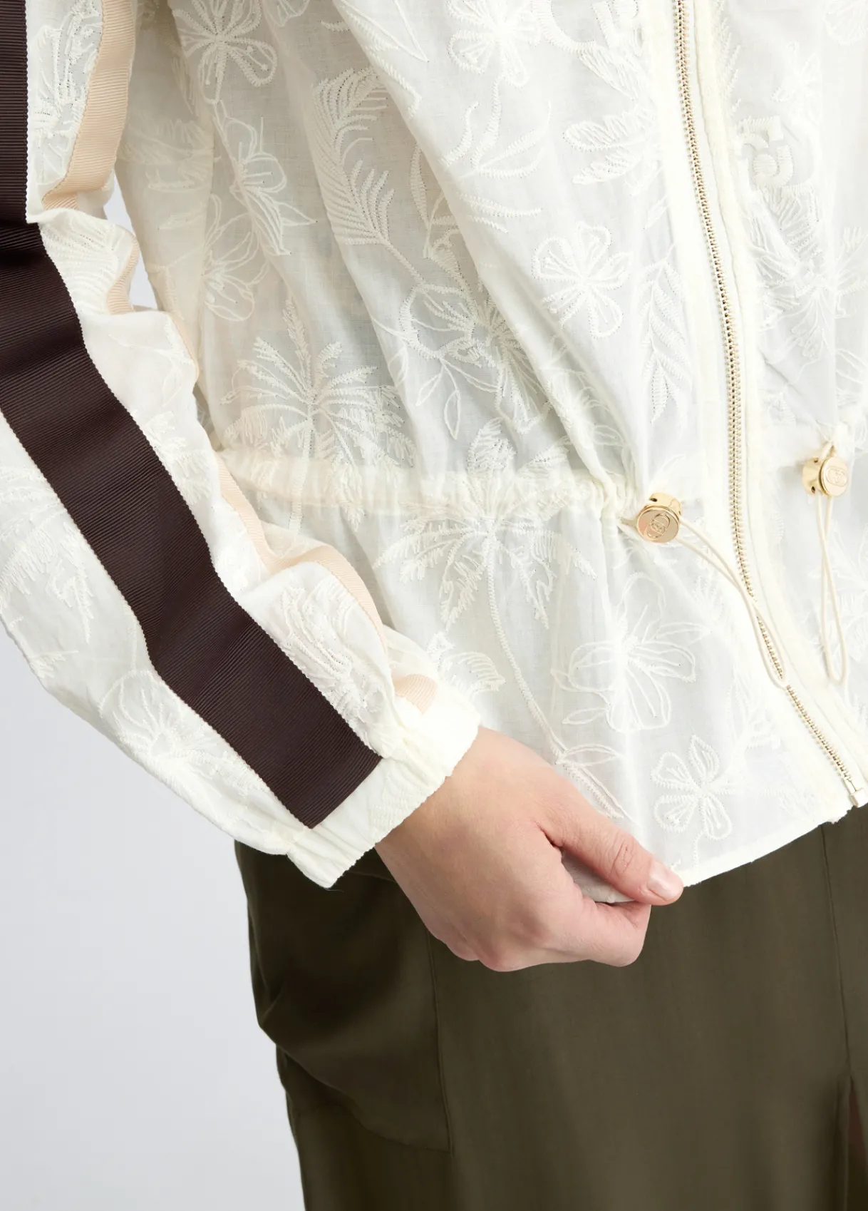 Liu Jo Veste en coton avec broderies|Femme Vêtements De Sport|Vestes