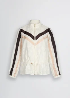 Liu Jo Veste en coton avec broderies|Femme Vêtements De Sport|Vestes