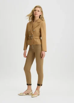Liu Jo Veste en coton avec ceinture|Femme Manteaux