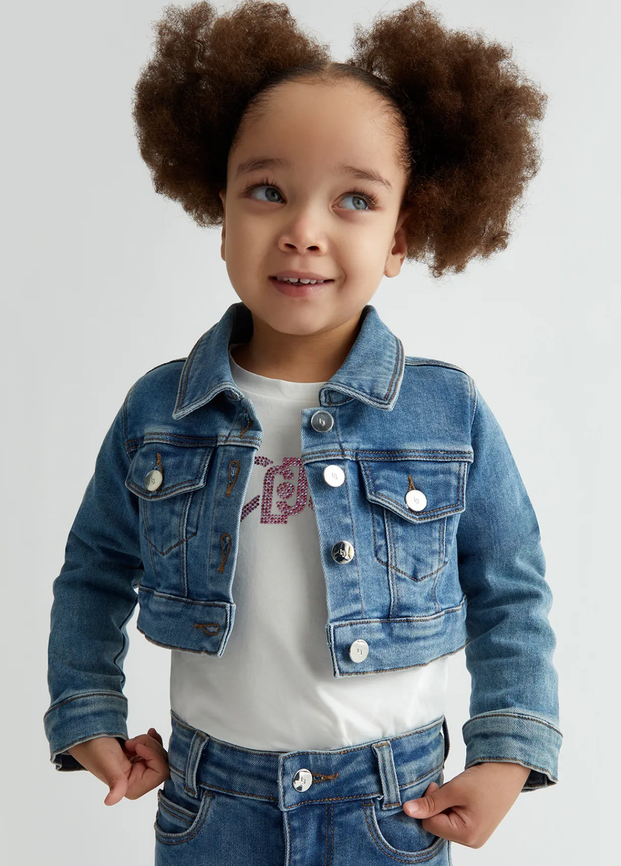Liu Jo Veste en denim|Enfant Doudounes Et Housses