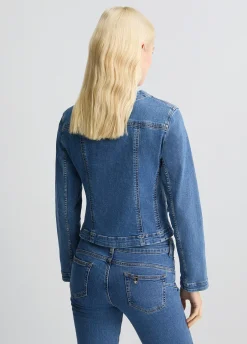Liu Jo Veste en denim avec strass|Femme Vestes