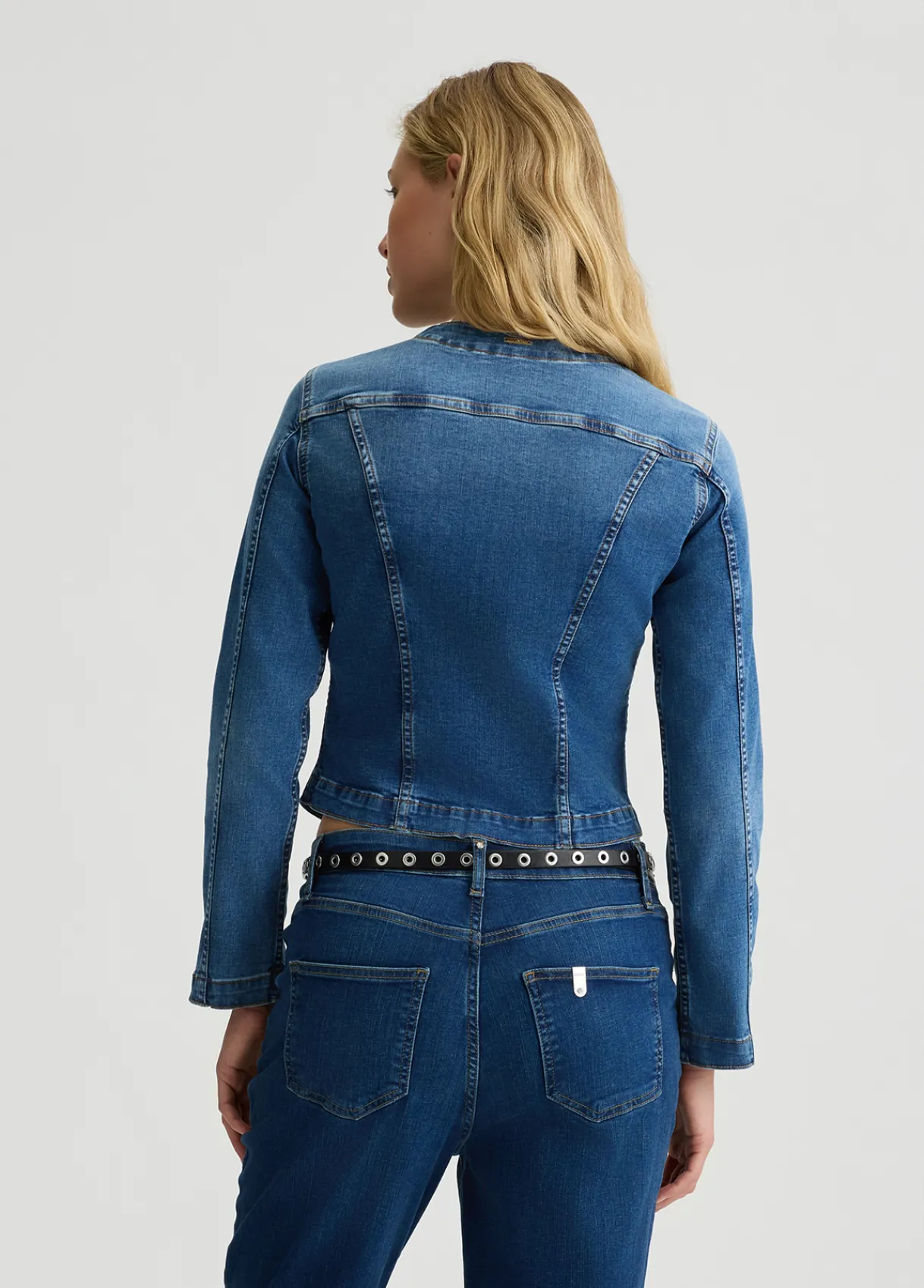 Liu Jo Veste en jean avec chaîne fantaisie|Femme Vestes