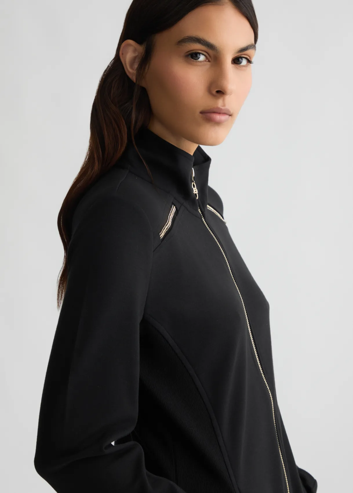 Liu Jo Veste en jersey avec zip|Femme Vêtements De Sport|Vestes