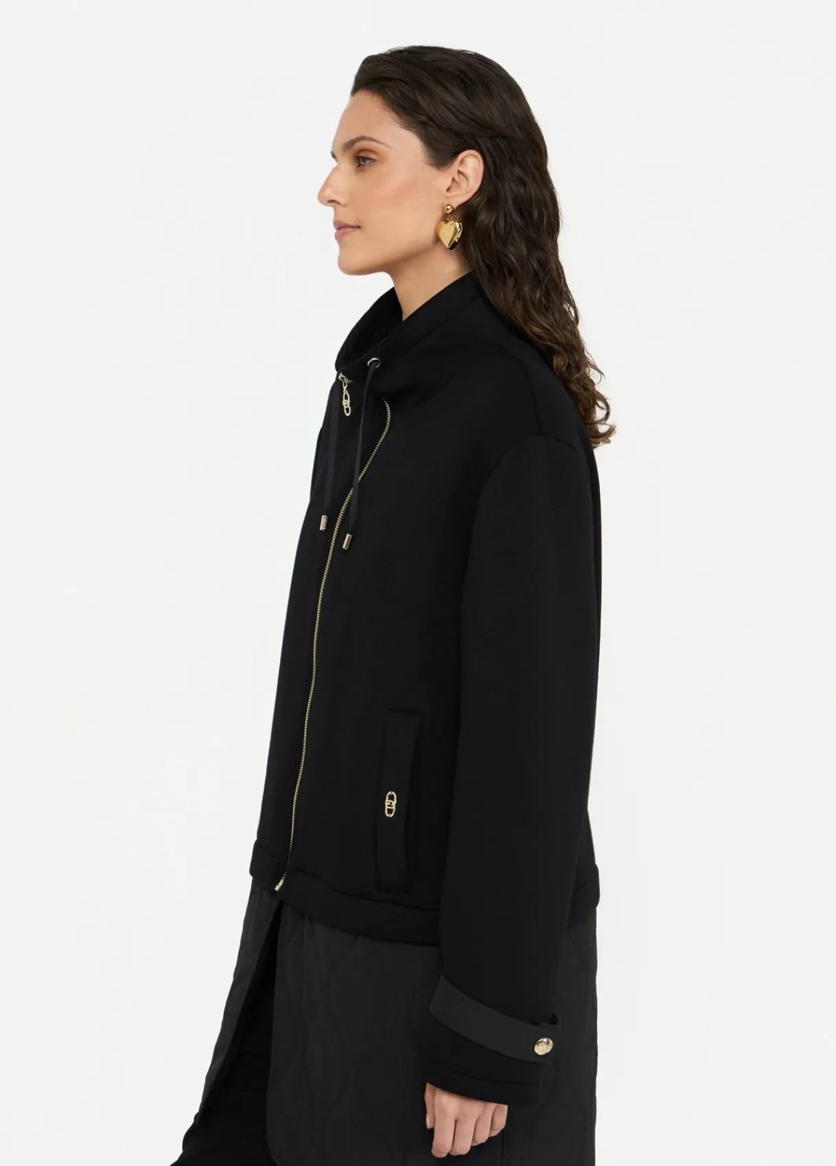 Liu Jo Veste en néoprène et nylon|Femme Manteaux|Vêtements De Sport