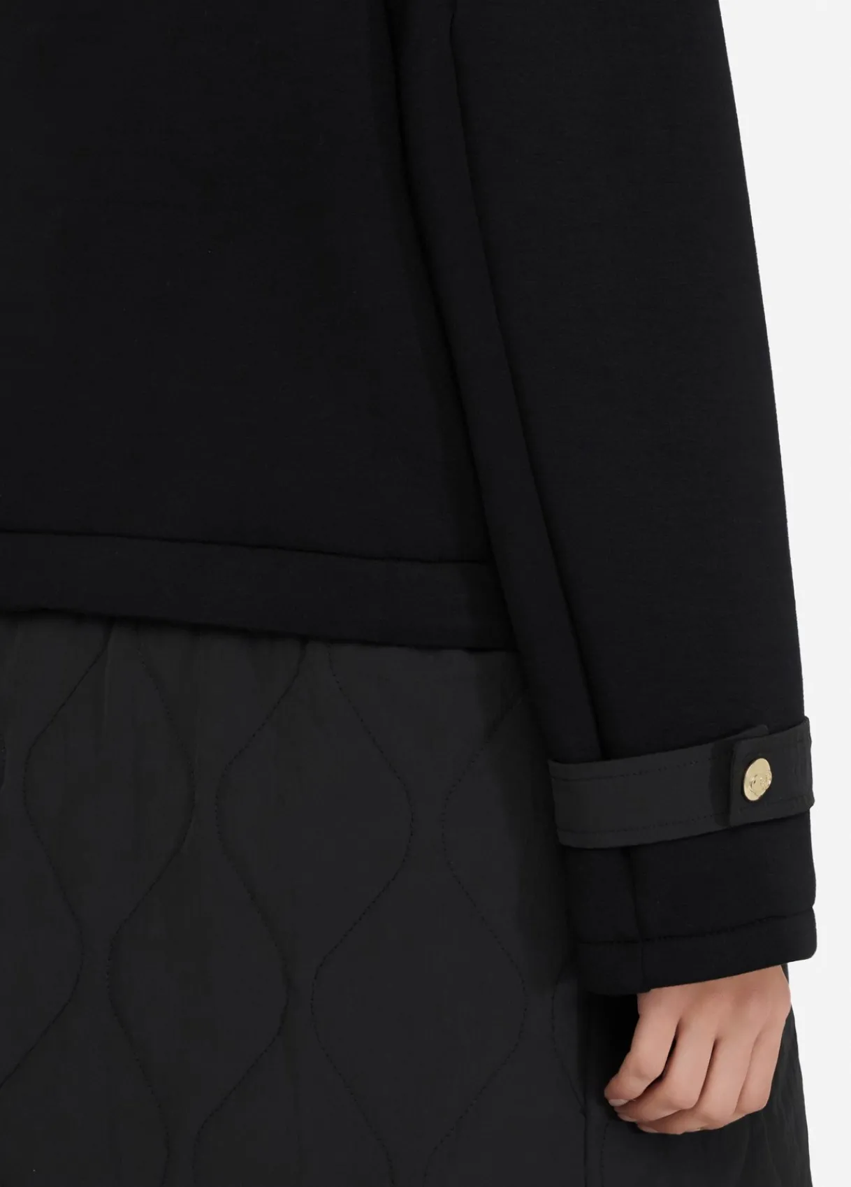 Liu Jo Veste en néoprène et nylon|Femme Manteaux|Vêtements De Sport