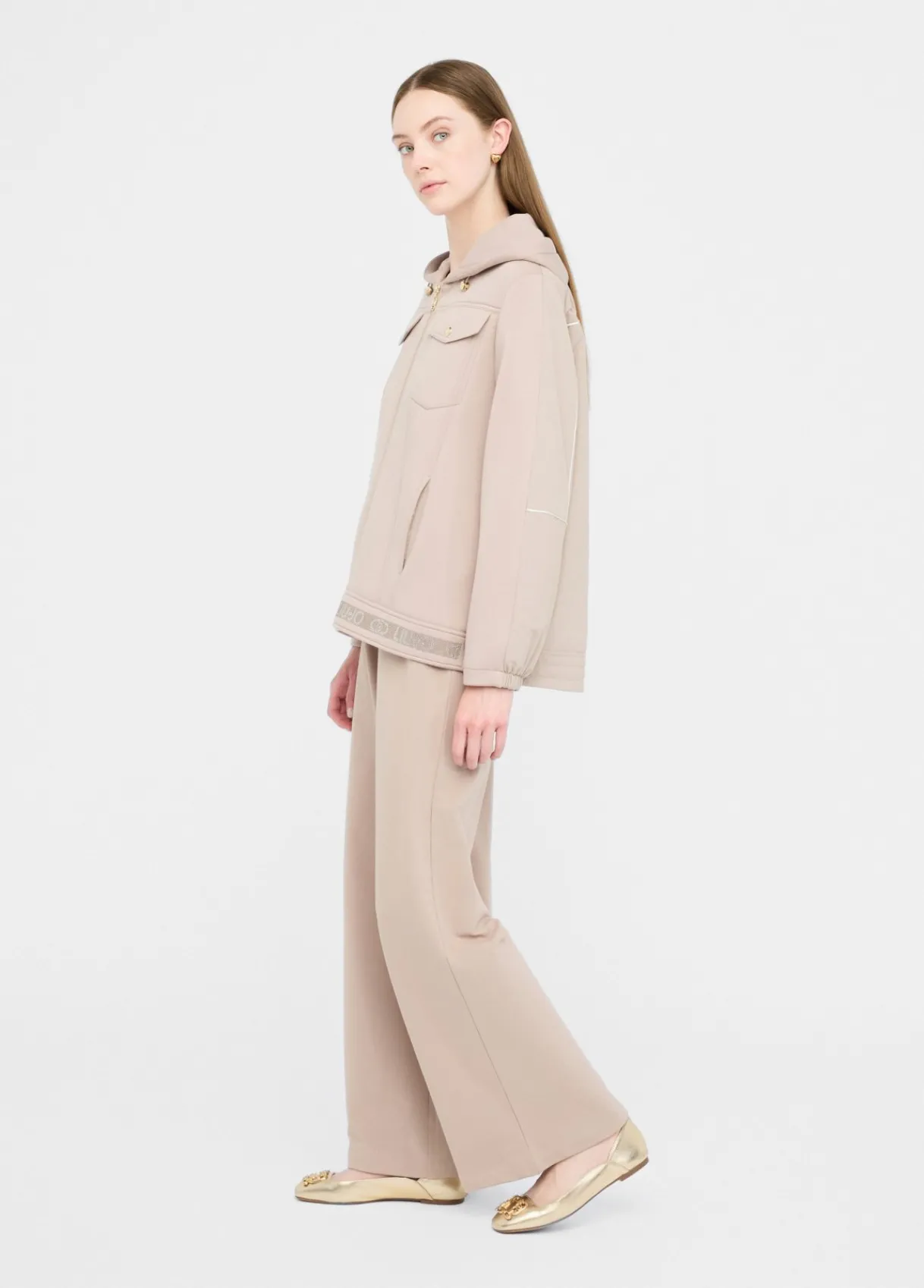 Liu Jo Veste en néoprène et nylon|Femme Manteaux|Vêtements De Sport