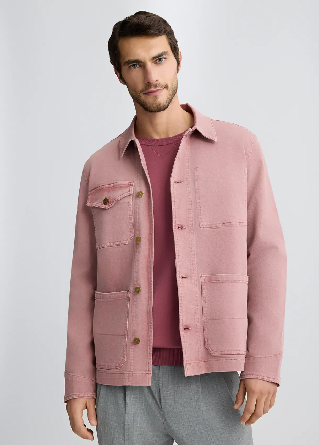 Liu Jo Veste field en denim|Homme Pardessus