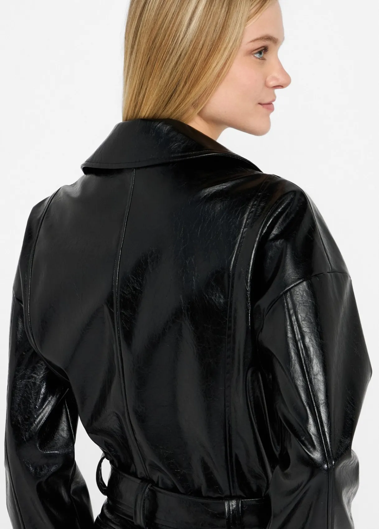 Liu Jo Veste motarde glossy|Femme Vestes