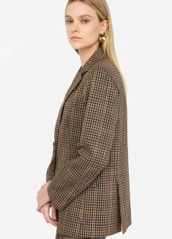 Liu Jo Veste oversize à carreaux|Femme Vestes