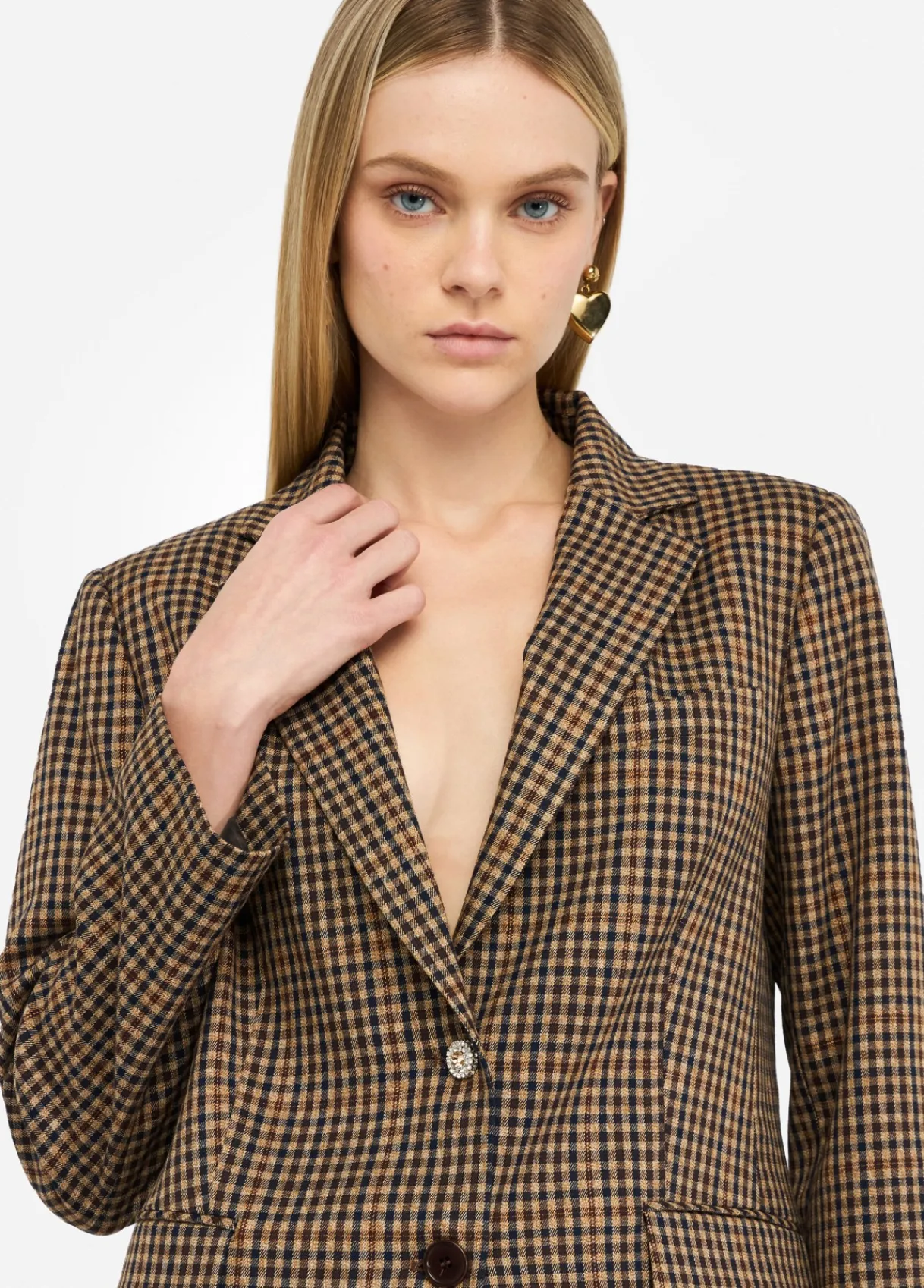 Liu Jo Veste oversize à carreaux|Femme Vestes