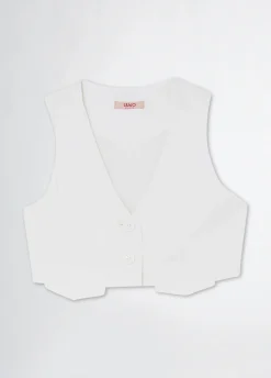 Liu Jo Veste sans manches avec boutons|Enfant Vestes Et Manteaux