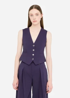 Liu Jo Veste sans manches en popeline|Femme Vestes