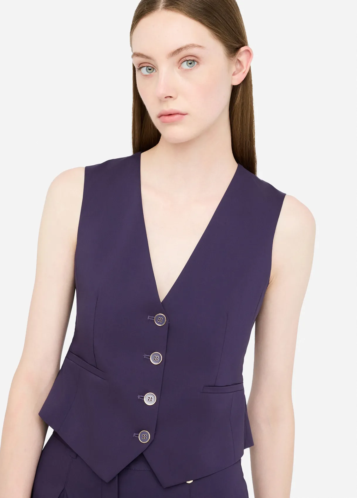 Liu Jo Veste sans manches en popeline|Femme Vestes