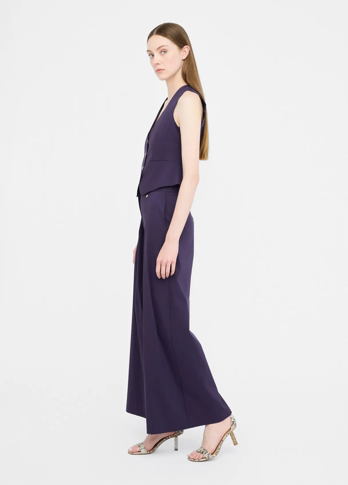 Liu Jo Veste sans manches en popeline|Femme Vestes