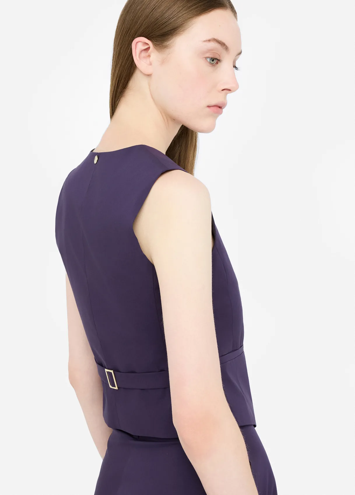 Liu Jo Veste sans manches en popeline|Femme Vestes